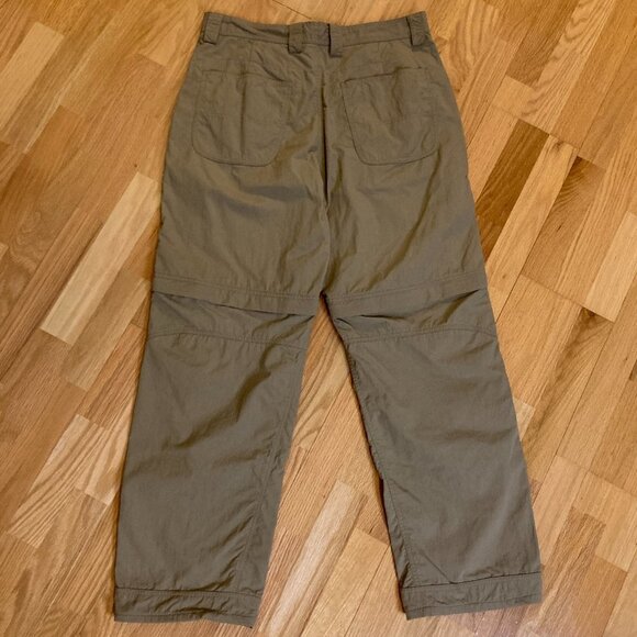 L.L. Bean Men's Tan Convertible Pants - Picture 4 of 10